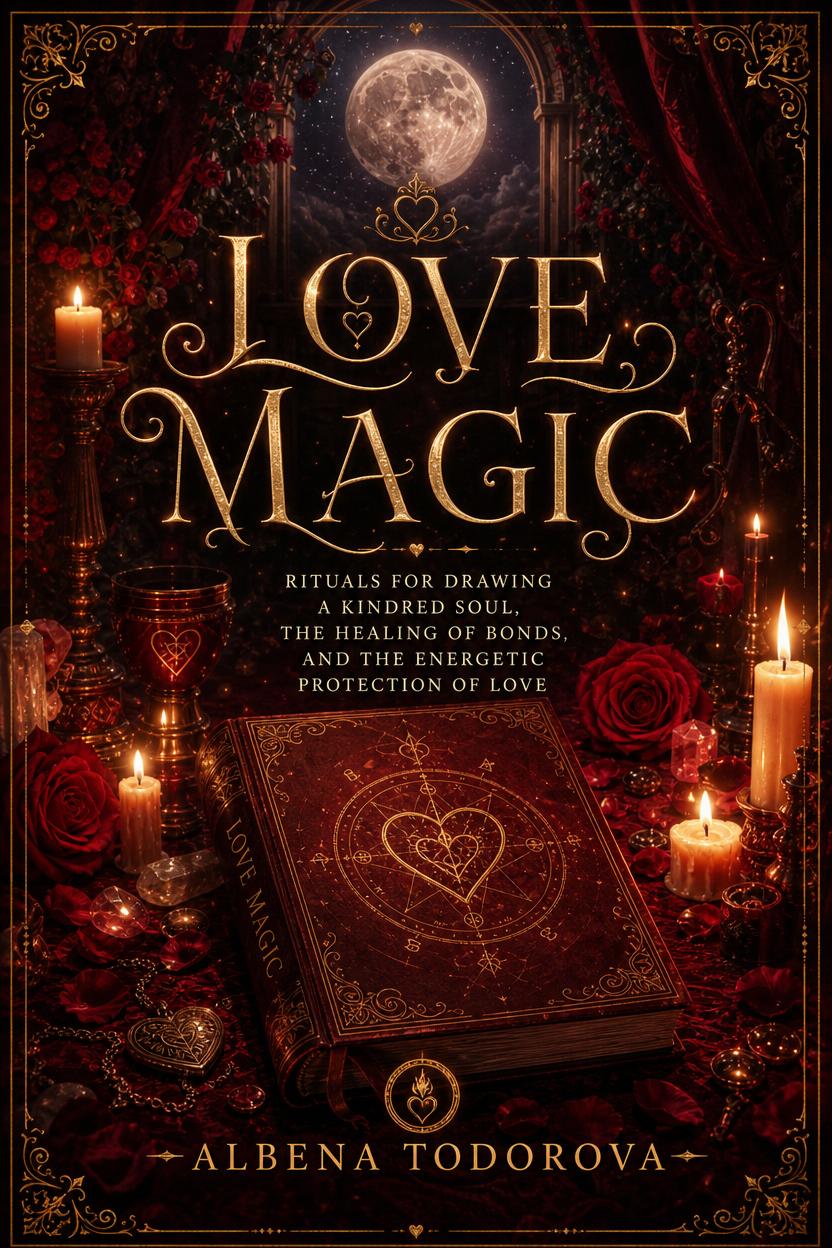 LOVE MAGIC: RITUALS FOR DRAWING A KINDRED SOUL, THE HEALING OF BONDS, AND THE ENERGETIC PROTECTION OF LOVE: A complete grimoire for the attraction of love and the kindling of passion.