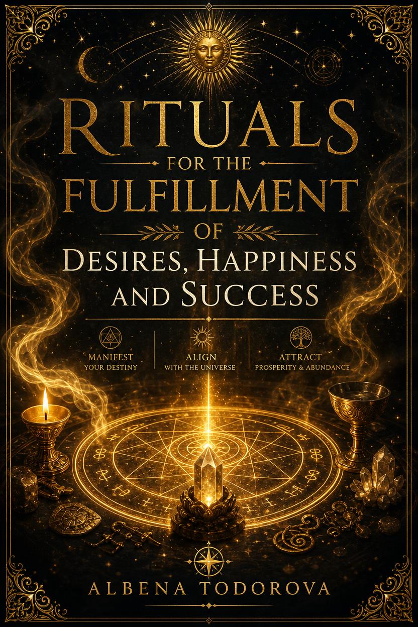 RITUALS FOR THE FULFILLMENT OF DESIRES, HAPPINESS AND SUCCESS: SACRED PRACTICES FOR ATTRACTING FORTUNE AND PROSPERITY Sacred practices for drawing good fortune and flourishing into every endeavor.