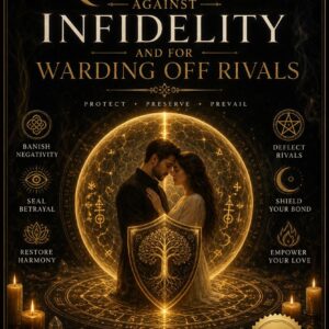 RITUALS AGAINST INFIDELITY AND FOR WARDING OFF RIVALS: SACRED PRACTICES FOR PRESERVING FAITHFULNESS AND PERSONAL HAPPINESS Ancient methods for blocking outside influences and neutralizing rivals.