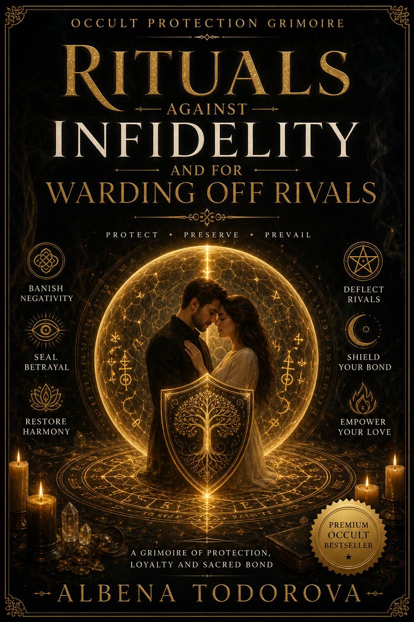RITUALS AGAINST INFIDELITY AND FOR WARDING OFF RIVALS: SACRED PRACTICES FOR PRESERVING FAITHFULNESS AND PERSONAL HAPPINESS Ancient methods for blocking outside influences and neutralizing rivals.